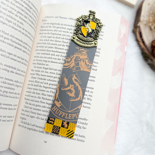 Produktbild Harry Potter - Hufflepuff bokmärke gult