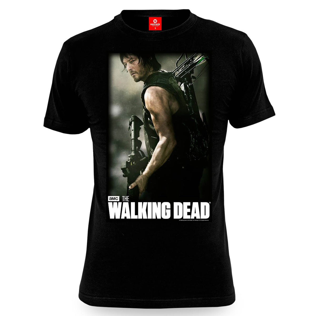 Produktbild Walking Dead - Daryl Hunter T-shirt svart