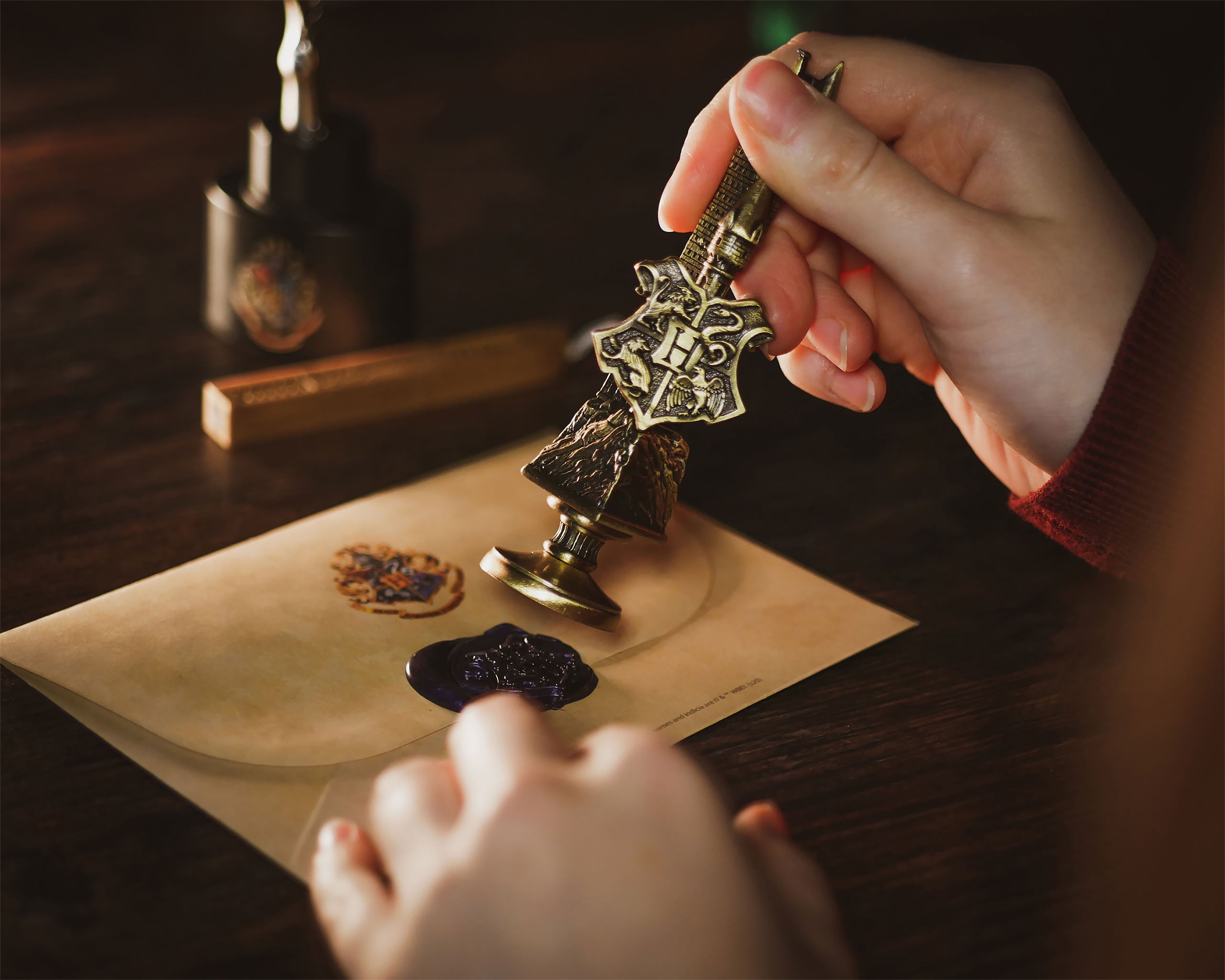 Produktbild Harry Potter – Hogwarts sigill med vax