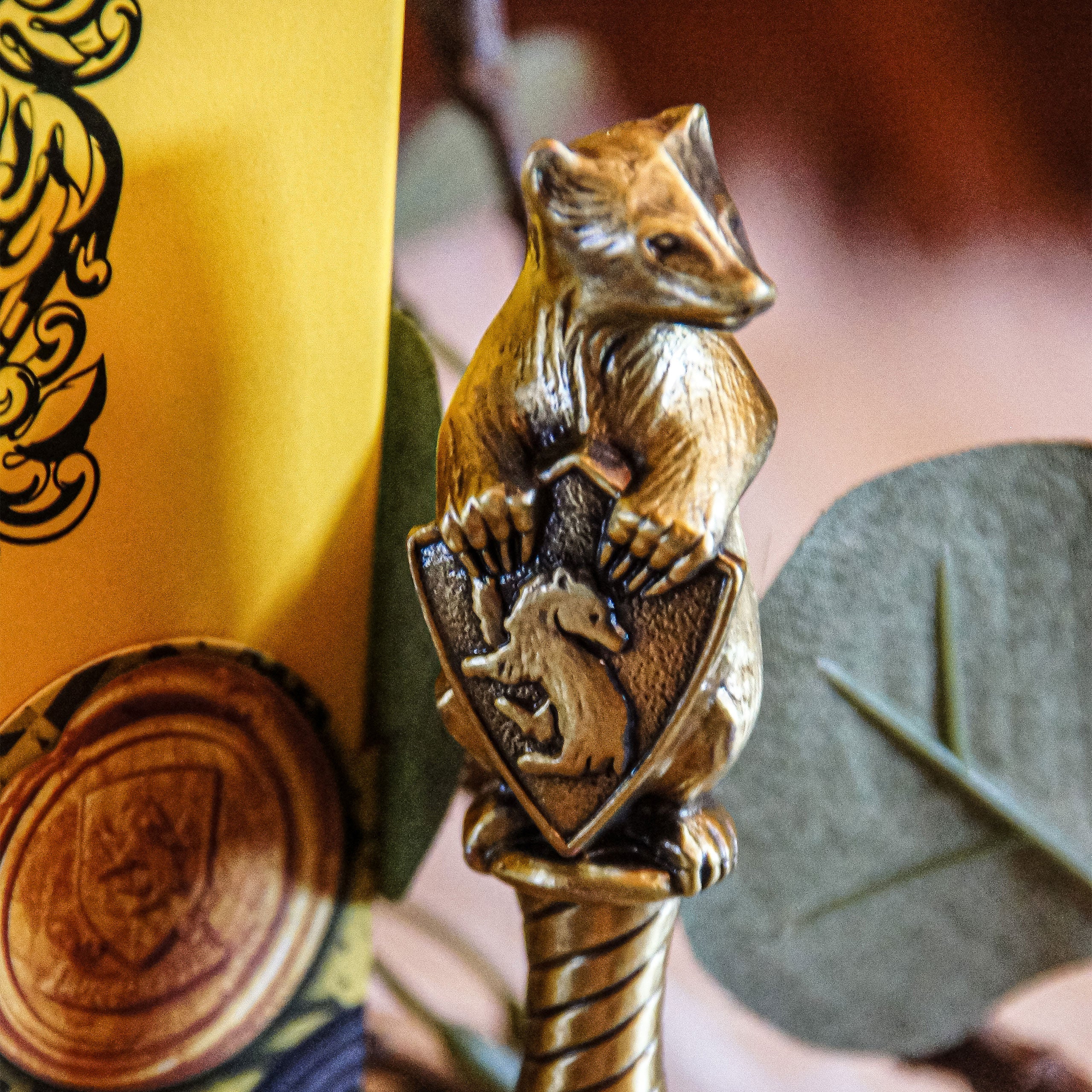 Produktbild Harry Potter - Hufflepuff Sigill med vax