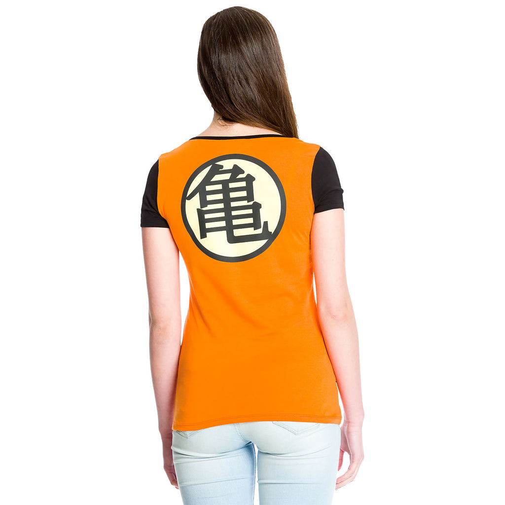 Produktbild Dragon Ball - Kame Symbol Girlie Shirt orange