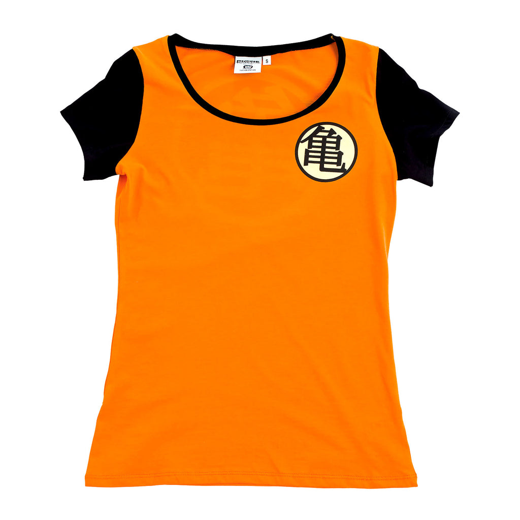 Produktbild Dragon Ball - Kame Symbol Girlie Shirt orange