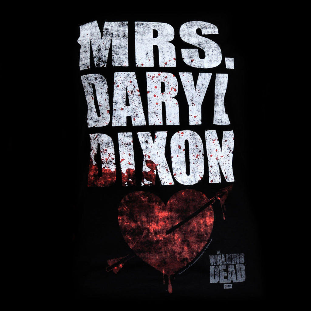 Produktbild Walking Dead - Mrs. Dixon Girlie Shirt svart