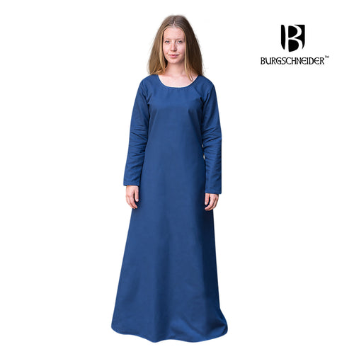 Produktbild Medeltida underklänning Freya blå