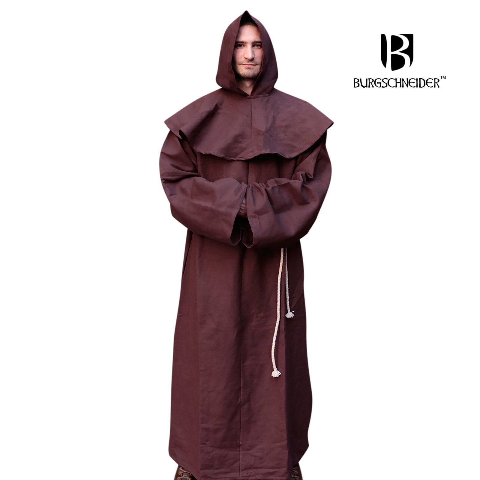 Produktbild Munkkåpa Franciskus brun