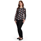 Produktbild Bambi - Klopfer Flower Power Longsleeve svart