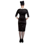 Produktbild Rockabilly-klänning Money Penny svart