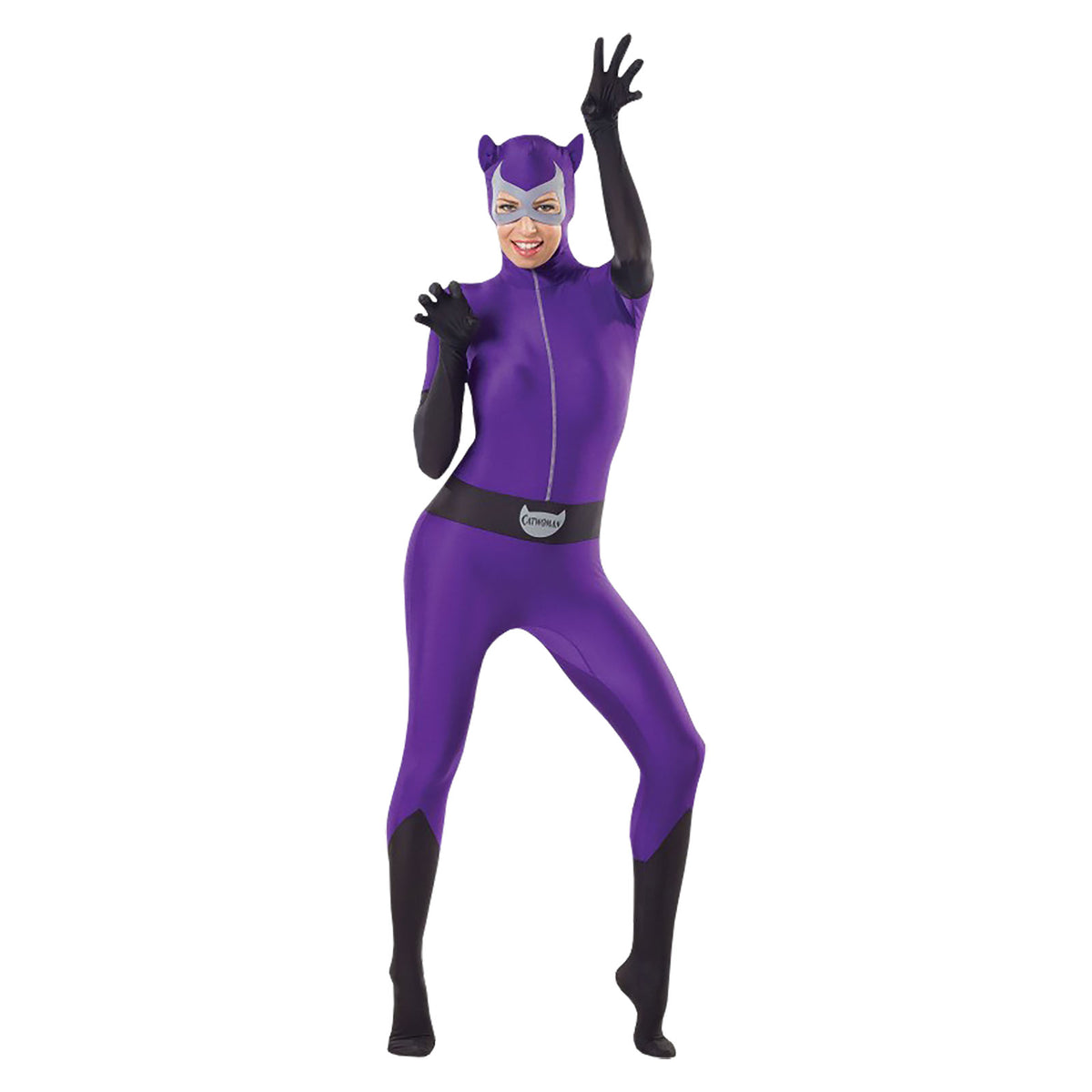 Produktbild Catwoman - Zentai overallkostym lila