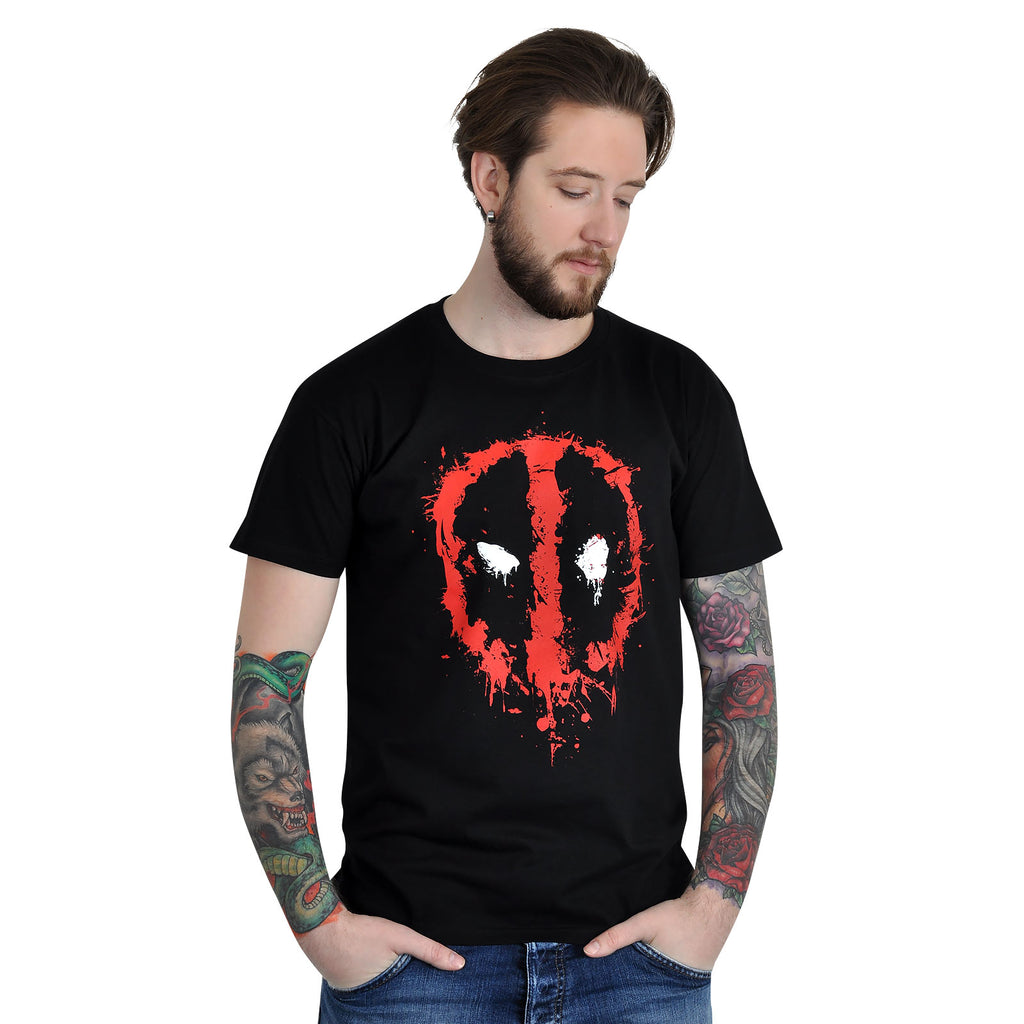 Produktbild Deadpool - Splatter T-shirt svart
