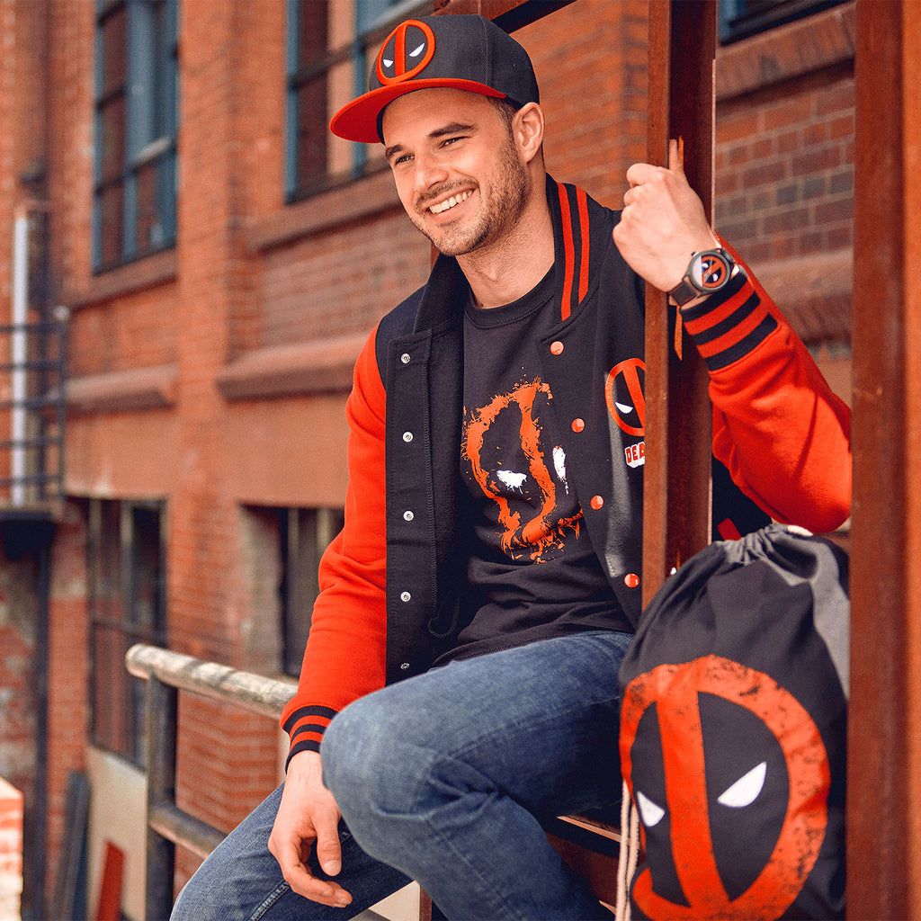 Produktbild Deadpool - Splatter T-shirt svart