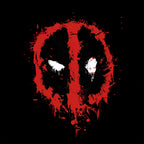 Produktbild Deadpool - Splatter T-shirt svart