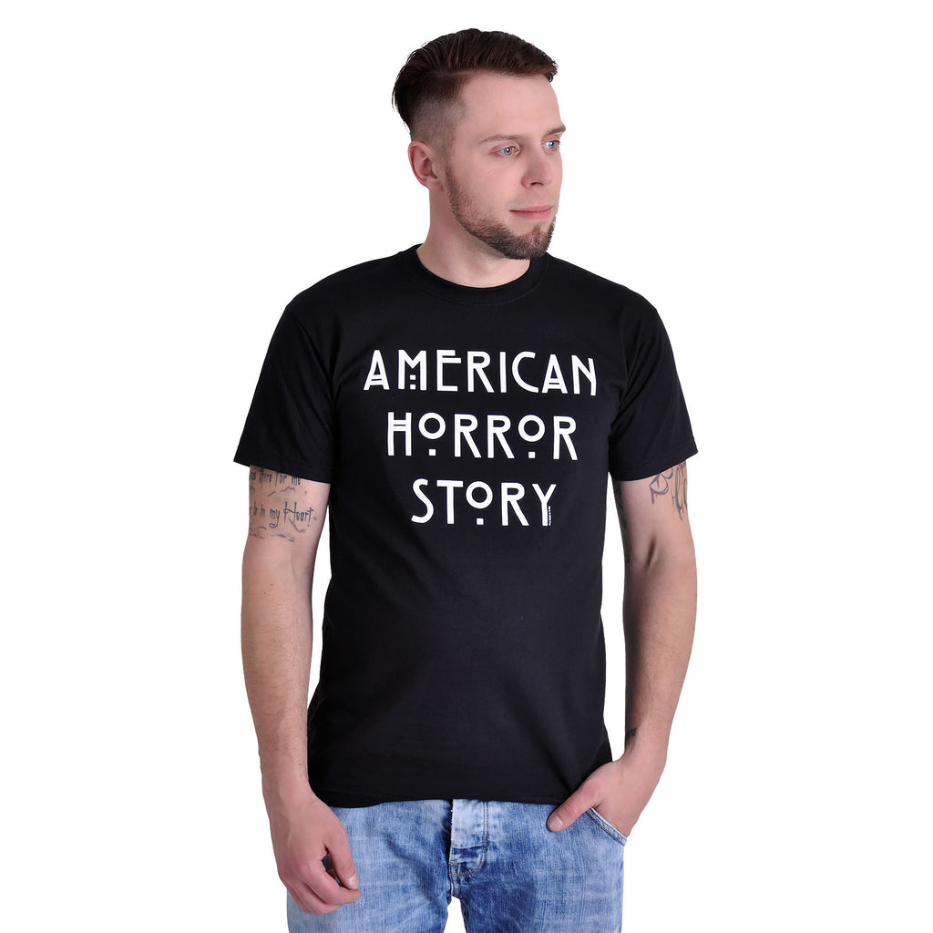Produktbild American Horror Story - AHS Logo T-shirt svart