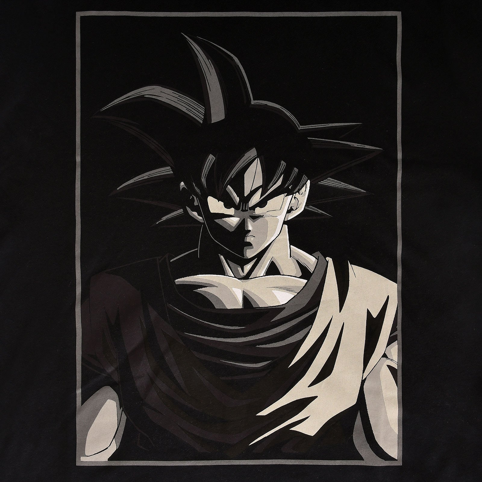 Product image Dragon Ball - Goku Manga Face T-Shirt Black