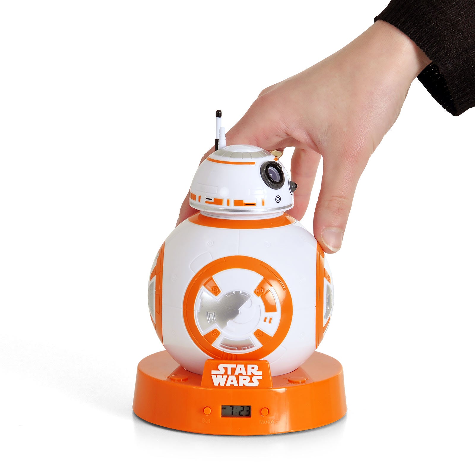 Produktbild Star Wars - BB-8 väckarklocka med projektion och ljud