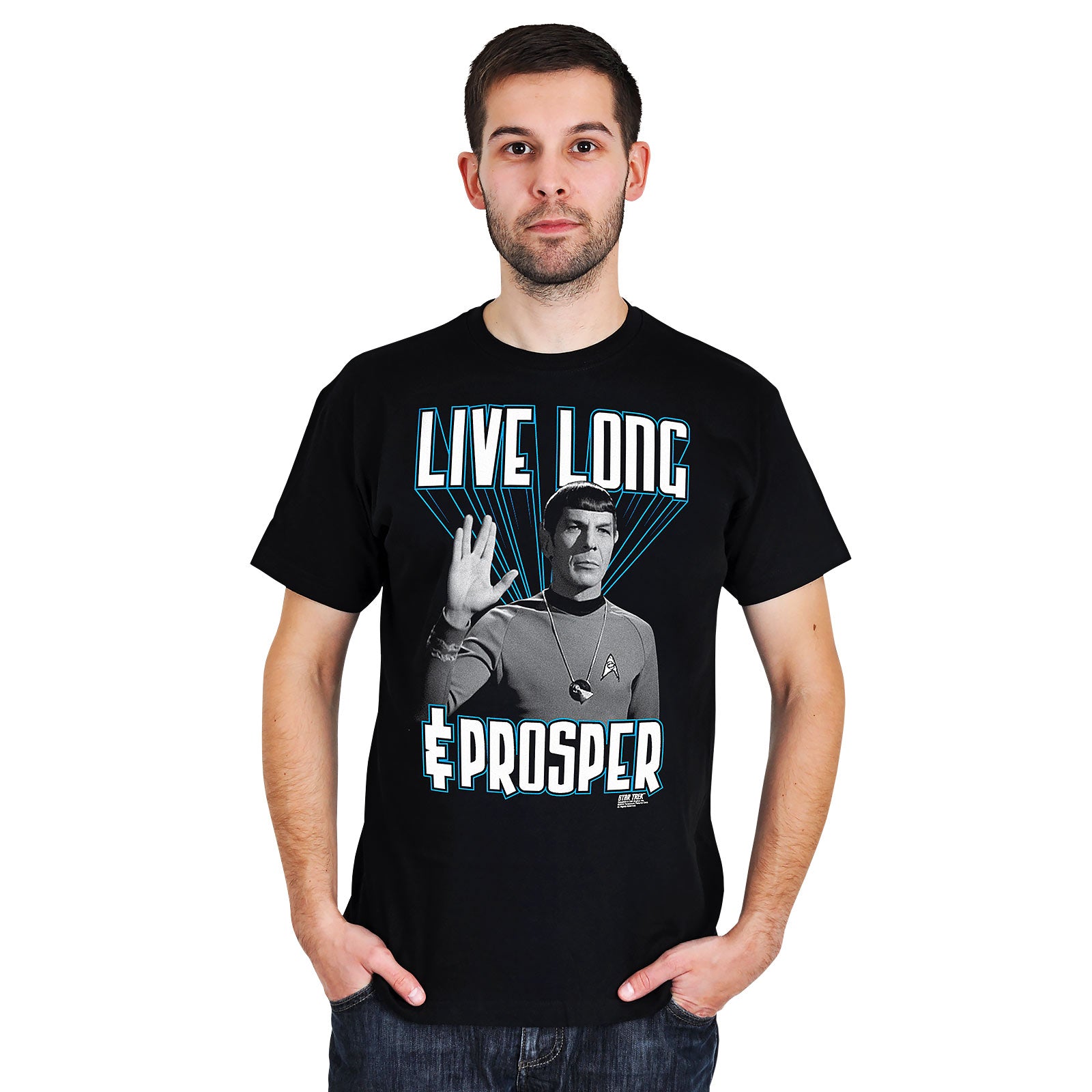 Produktbild Star Trek - Live Long And Prosper Spock T-Shirt svart