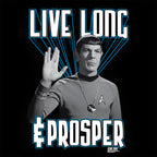 Produktbild Star Trek - Live Long And Prosper Spock T-Shirt svart