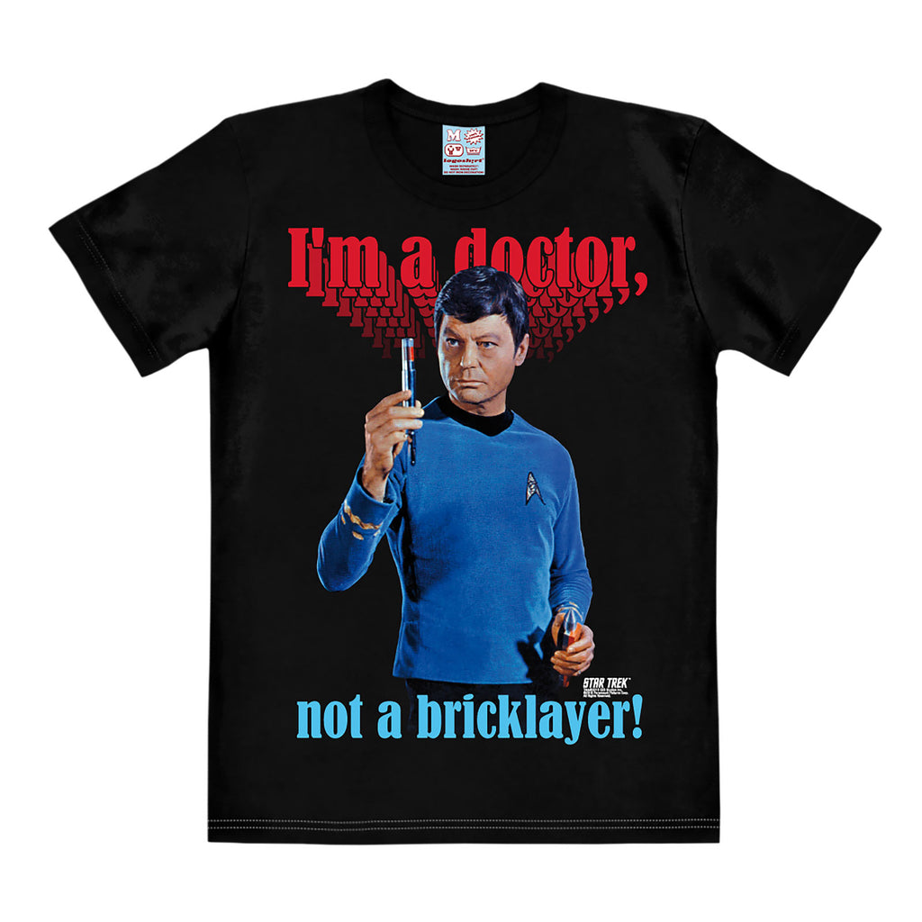 Produktbild Star Trek - McCoy Bricklayer T-shirt svart