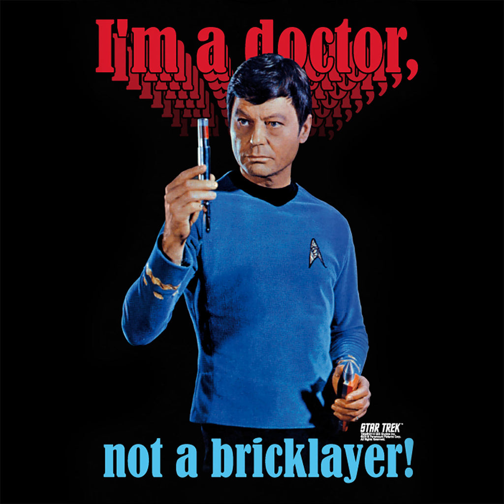 Produktbild Star Trek - McCoy Bricklayer T-shirt svart