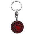 Produktbild Game of Thrones - Nyckelring för House Targaryen