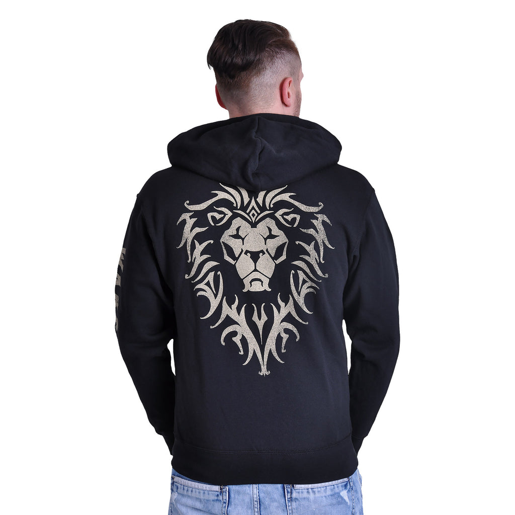 Produktbild Warcraft - Alliance Logo huvtröja svart
