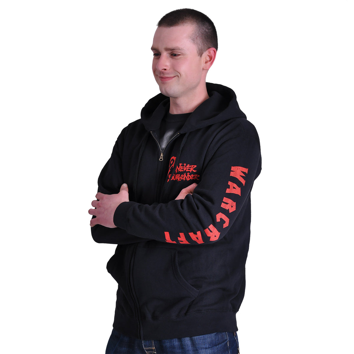 Produktbild Warcraft - Svart huvtröja med Horde-logotyp