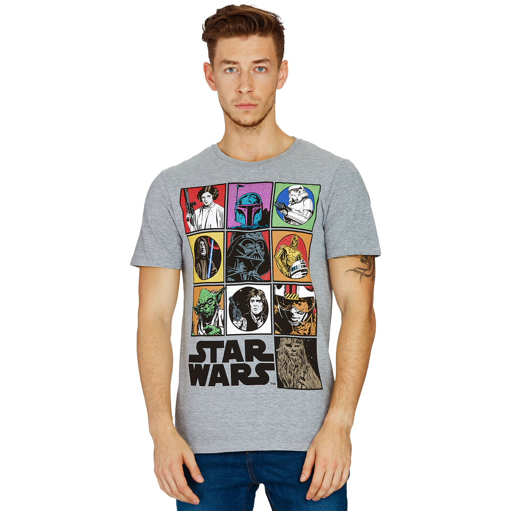 Produktbild Star Wars - Characters T-Shirt grå