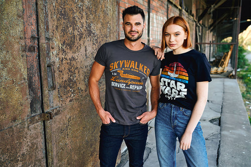 Produktbild Star Wars - Landspeeder T-shirt grå