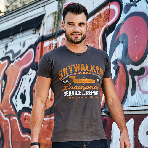 Produktbild Star Wars - Landspeeder T-shirt grå