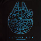 Produktbild Star Wars - Millennium Falcon T-shirt svart