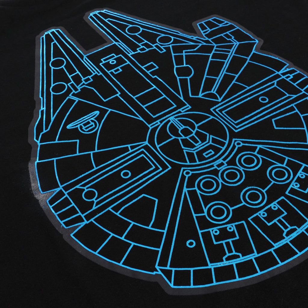 Produktbild Star Wars - Millennium Falcon T-shirt svart