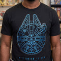 Produktbild Star Wars - Millennium Falcon T-shirt svart