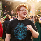 Produktbild Star Wars - Millennium Falcon T-shirt svart