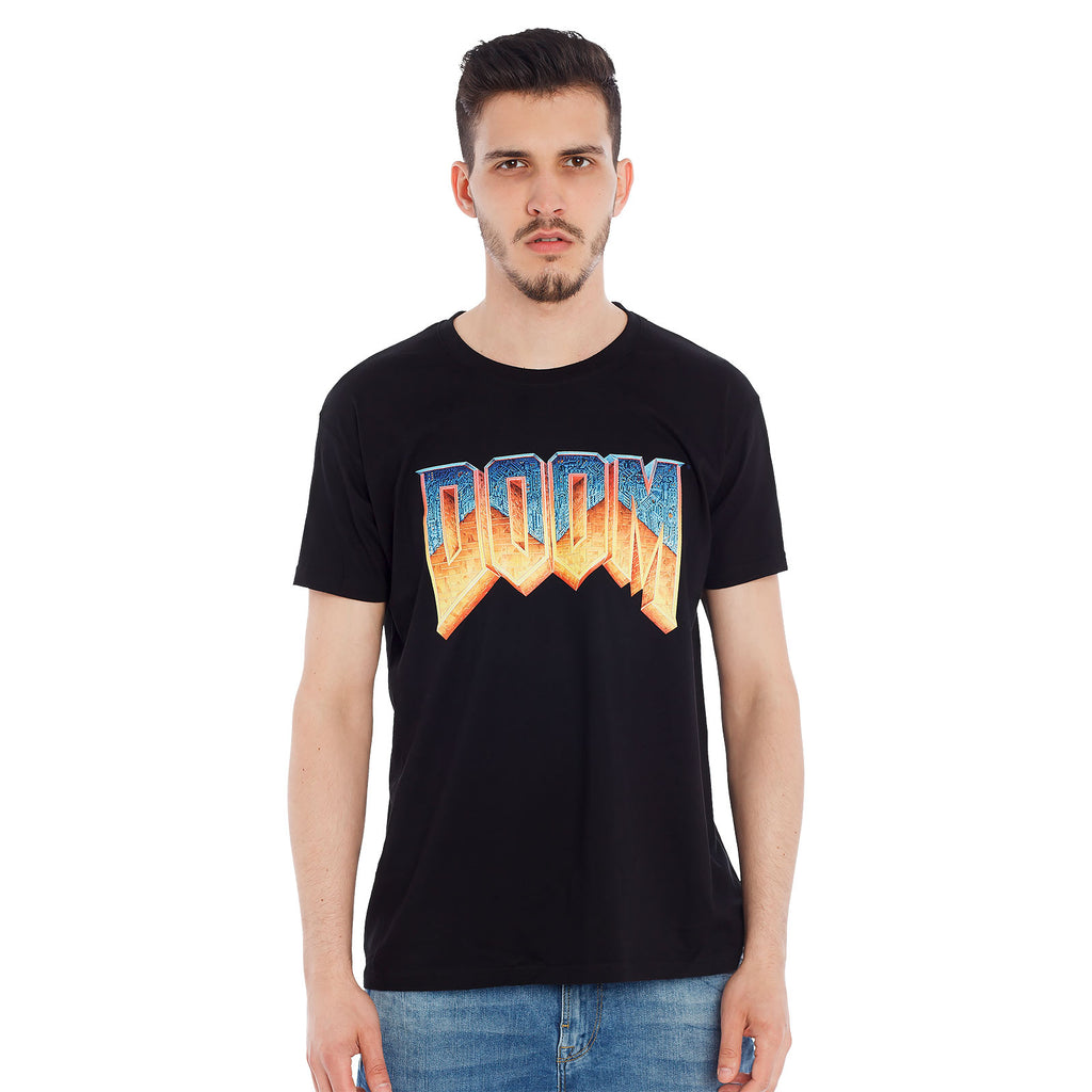 Produktbild Doom - Logo T-shirt svart