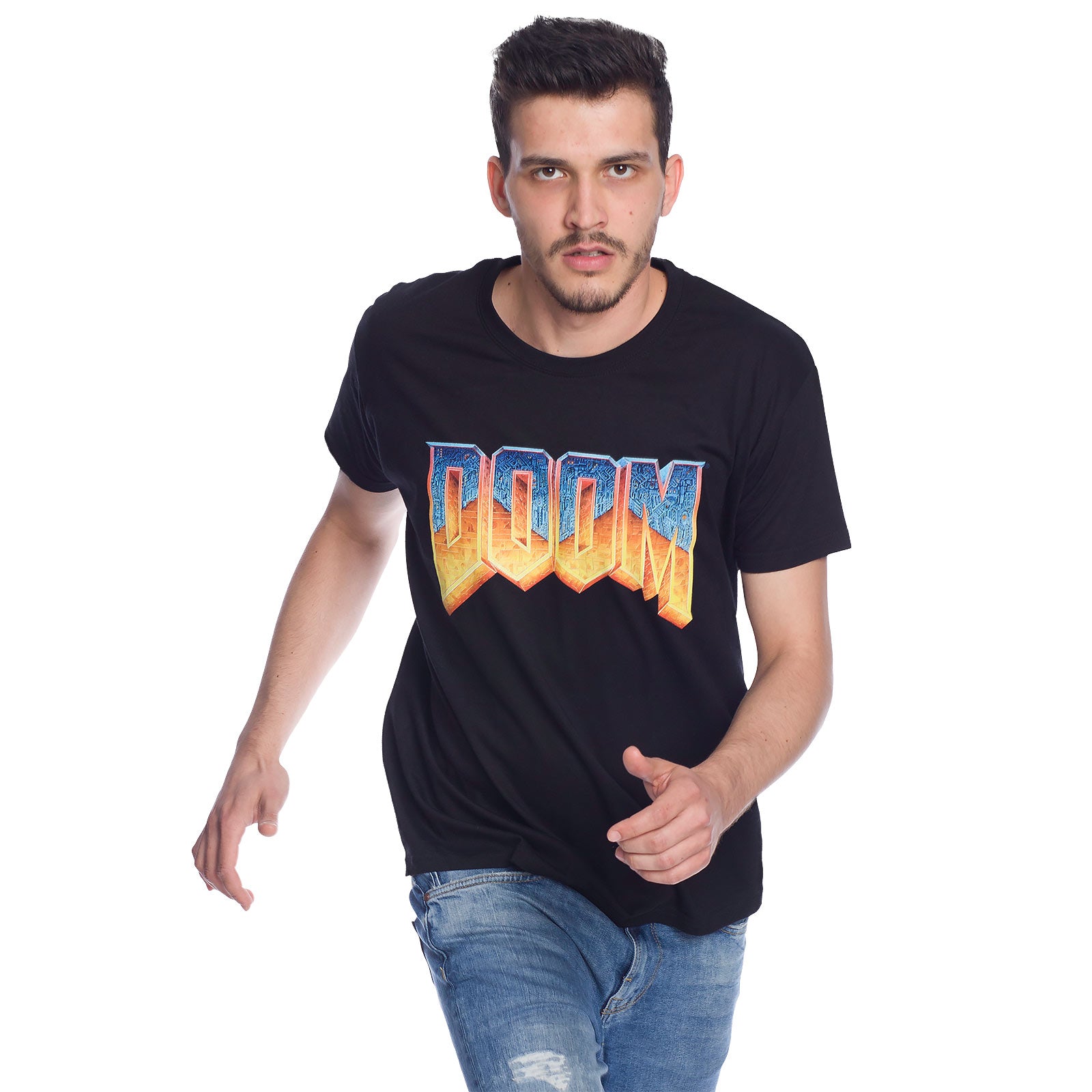 Produktbild Doom - Logo T-shirt svart
