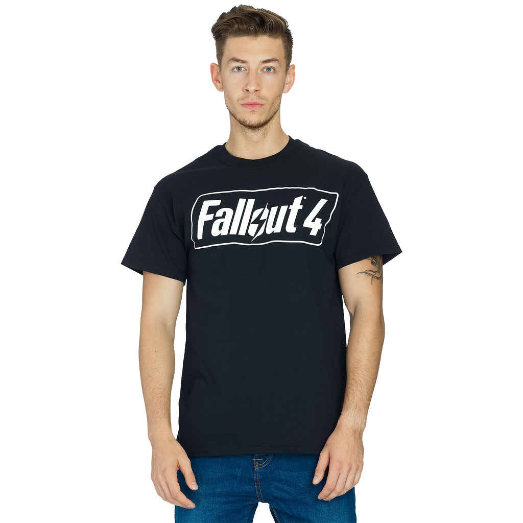 Produktbild Fallout 4 - Spel-logotyp T-shirt svart