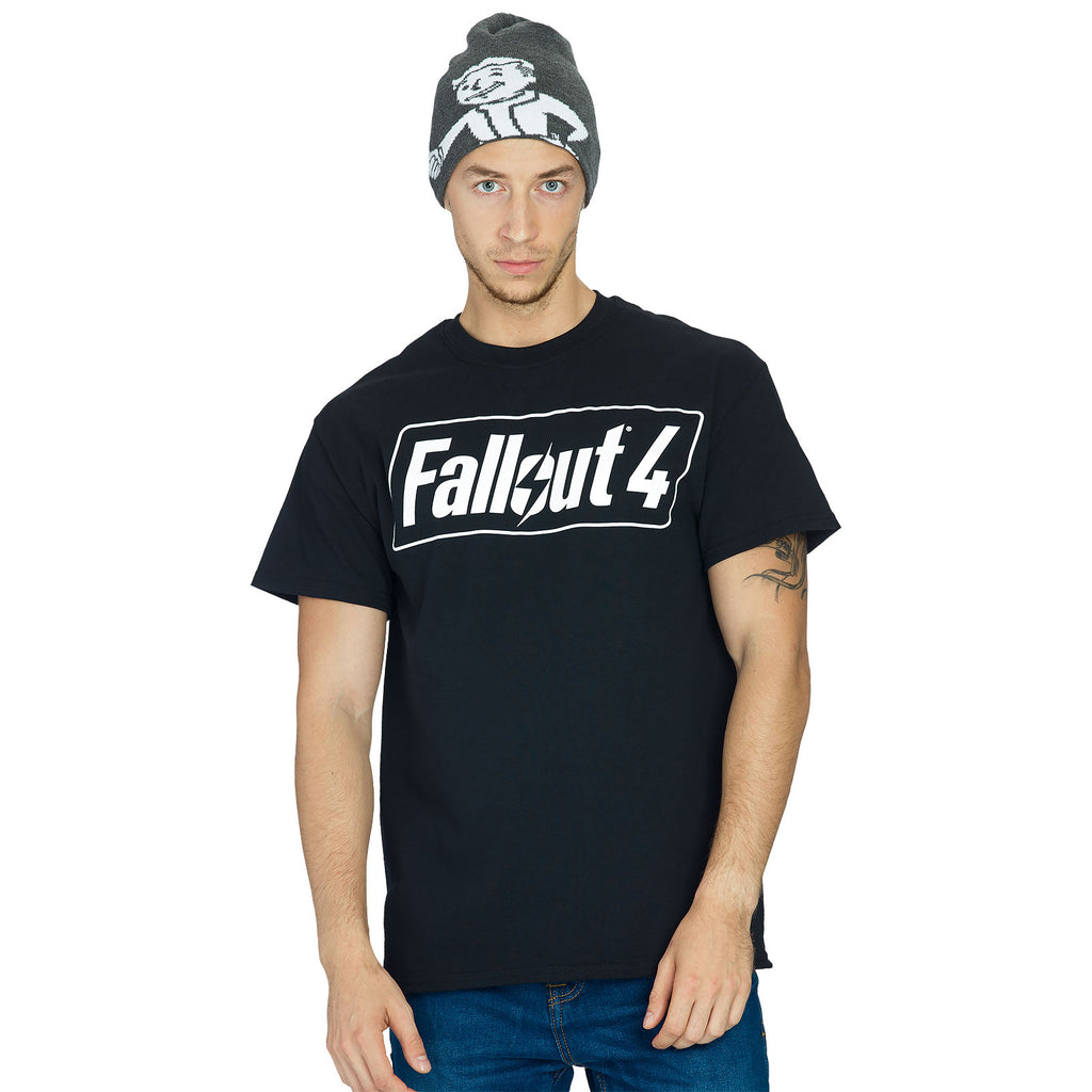 Produktbild Fallout 4 - Spel-logotyp T-shirt svart