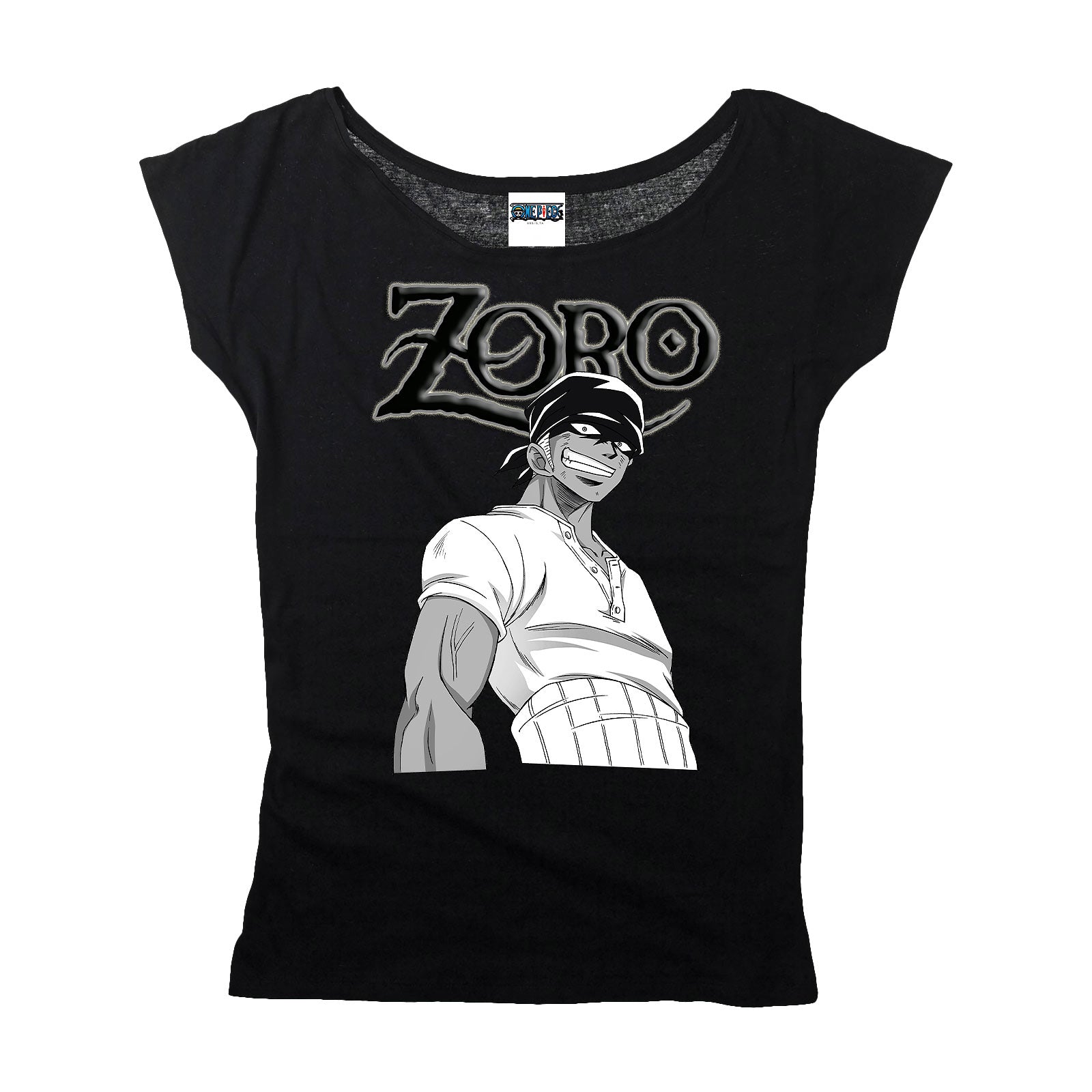 Product image One Piece - Roronoa Zoro Girlie Shirt black