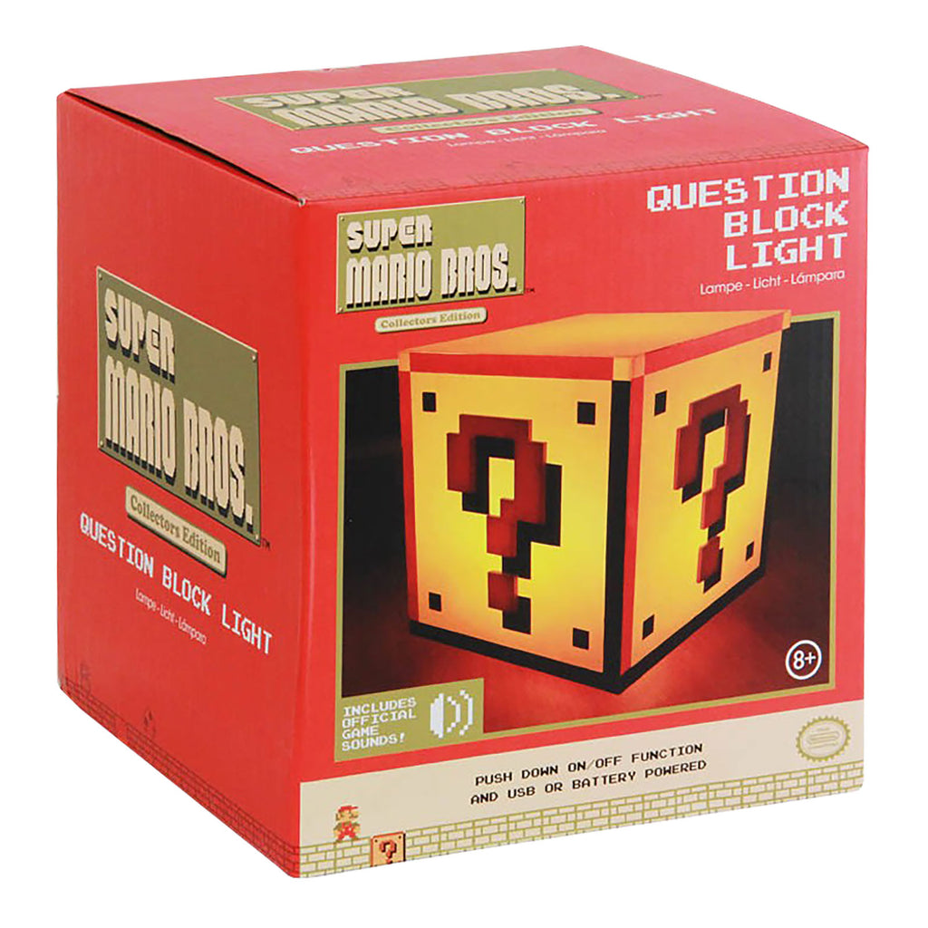 Produktbild Super Mario - Frågeteckenlampa med ljud