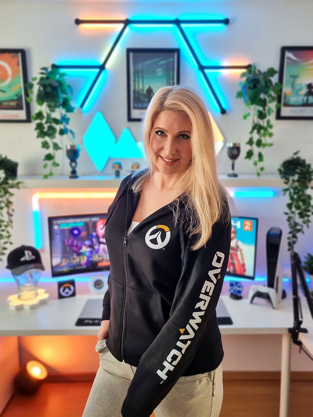 Produktbild Overwatch - Logo huvtröja svart