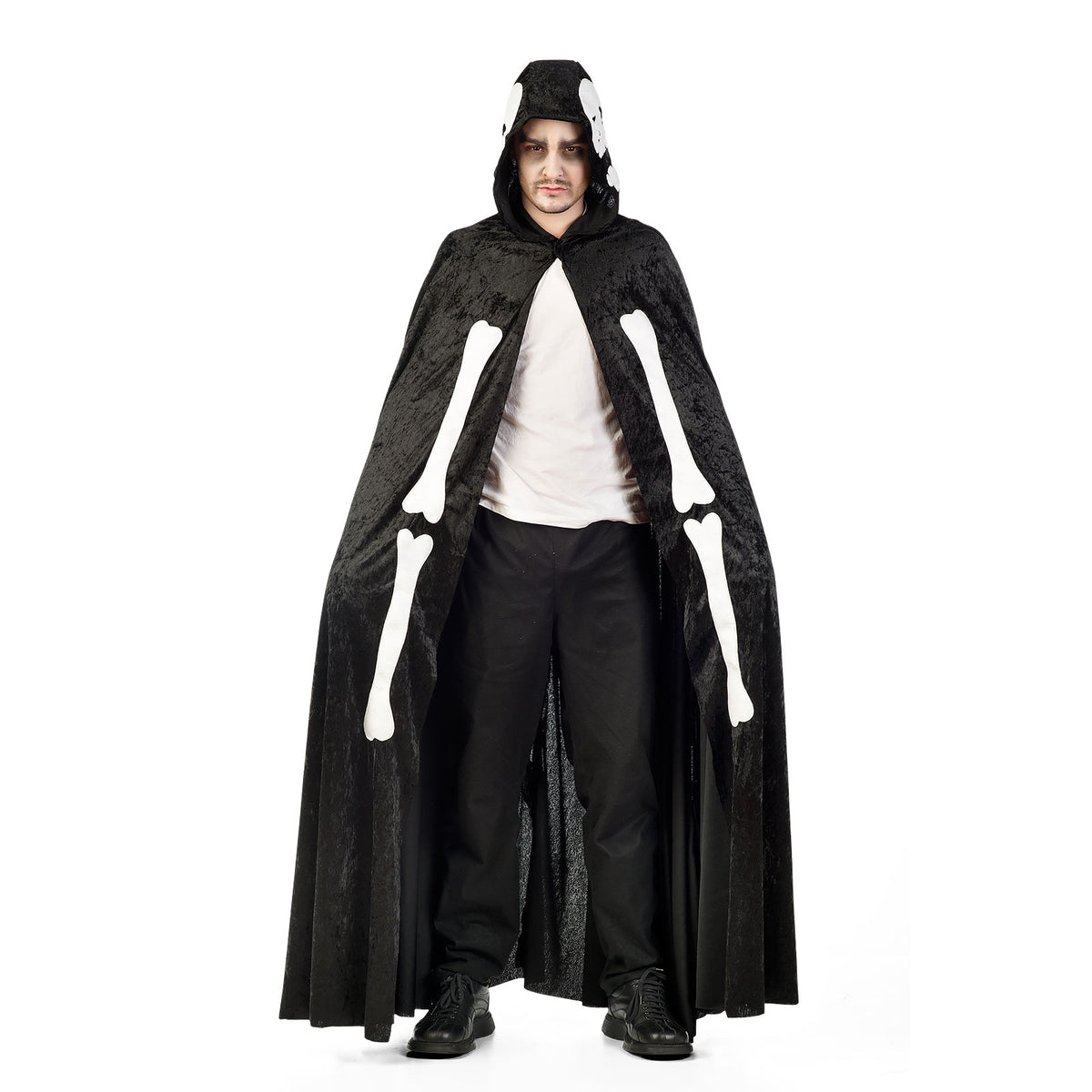 Product image Skeleton Cape - Long Costume Cloak