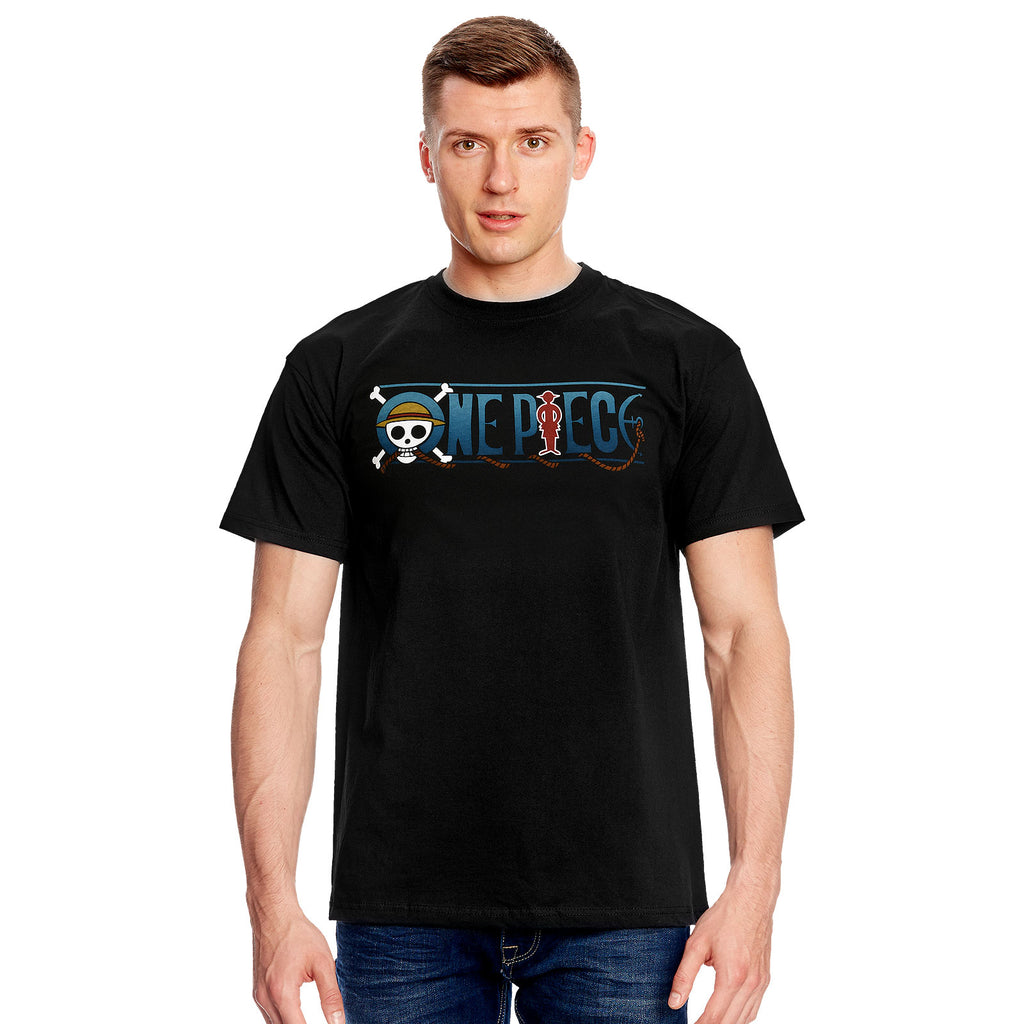 Produktbild One Piece - Logotyp T-shirt svart