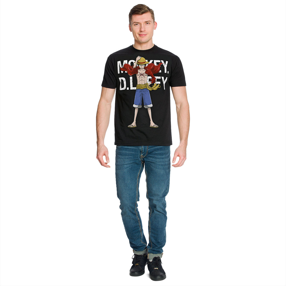 Produktbild One Piece - Cool Ruffy T-shirt svart