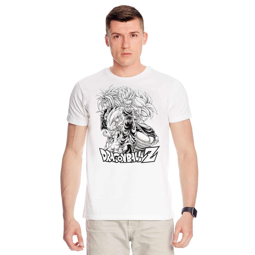 Produktbild Dragon Ball - Saiyajin Grupp T-shirt vit