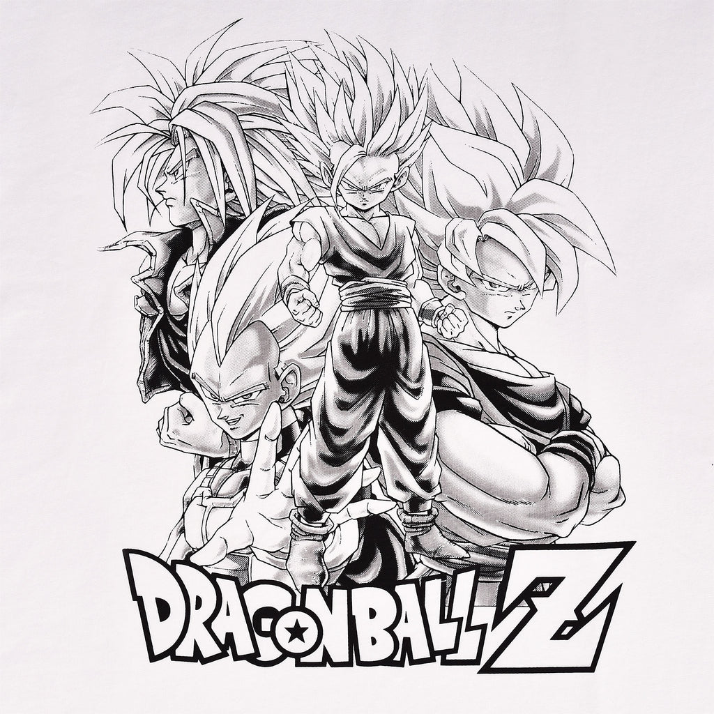 Produktbild Dragon Ball - Saiyajin Grupp T-shirt vit