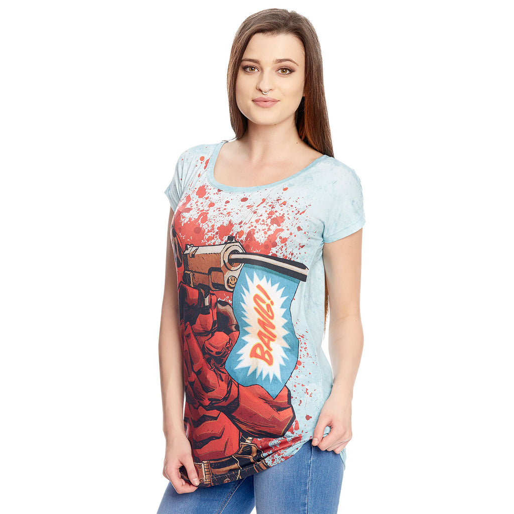 Produktbild Deadpool - Bang Girlie Shirt Bang Loose Fit blå