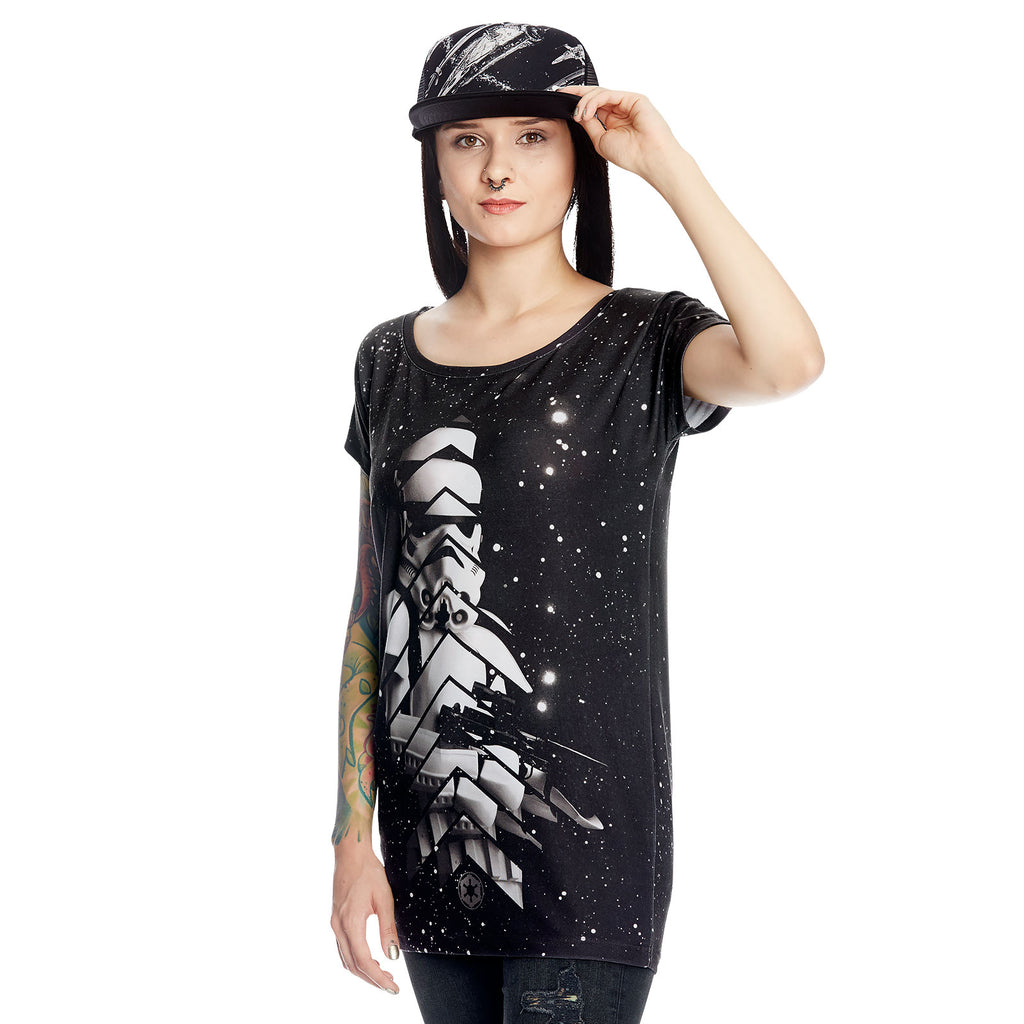 Produktbild Star Wars - Stormtrooper Arrow Girlie-Shirt Loose Fit