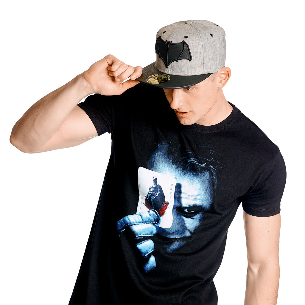 Produktbild Batman v Superman - Logo Snapback-keps grå