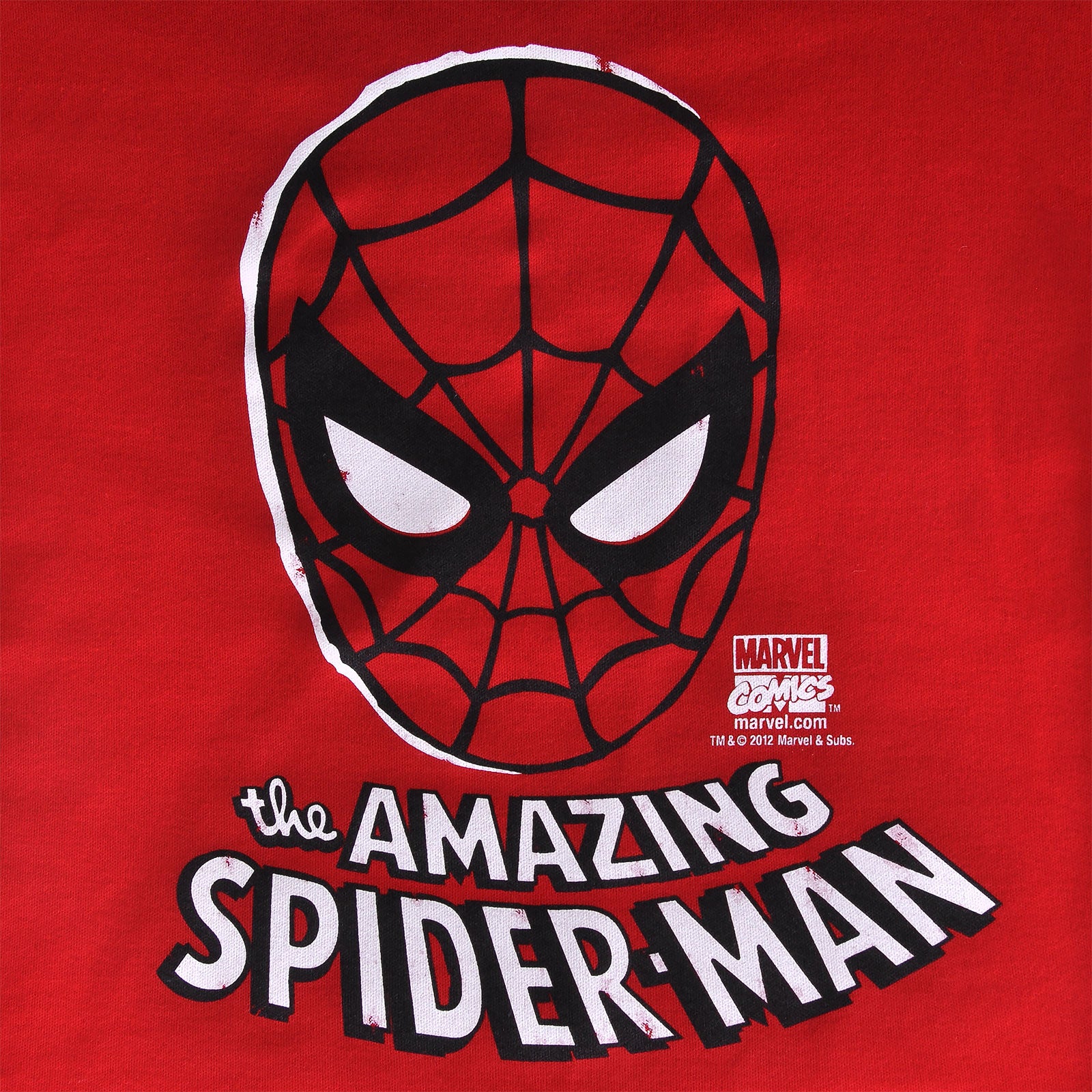 Produktbild Spider-Man - Mask Barn T-shirt röd