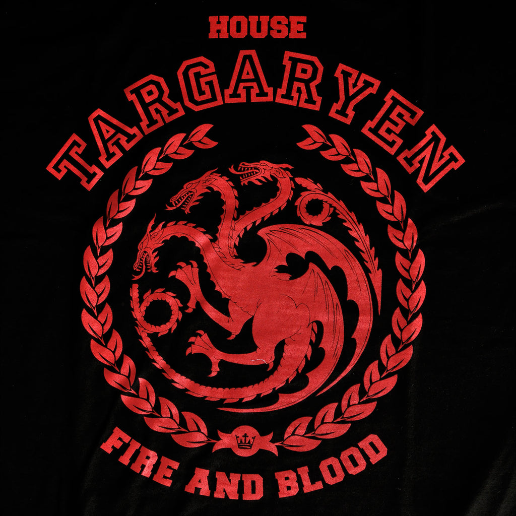 Produktbild Game of Thrones - Targaryen-emblem T-shirt svart