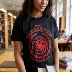 Produktbild Game of Thrones - Targaryen-emblem T-shirt svart
